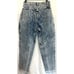 Vintage Y2K Mom Denim Jeans Women 13/14 Acid Wash High Waist Pleat 80s 90s norm