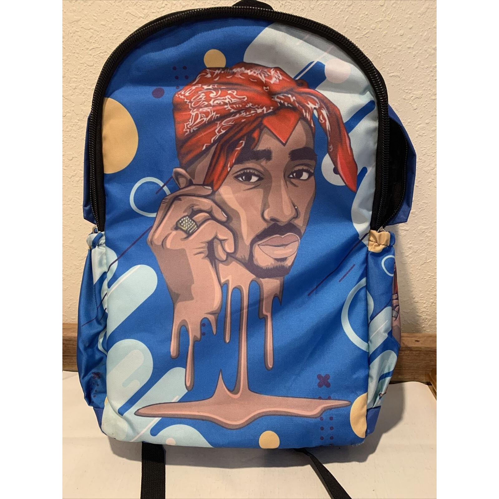 Tupac Shakur Image Insulated Cooler Backpack