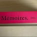 Seiichi Furuya, Mémoires. 1984-1987