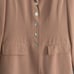 VTG BC Baldanza Concepts Pink 100% Silk Long Blazer/Jacket Skirt Suit Size 6