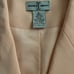 VTG BC Baldanza Concepts Pink 100% Silk Long Blazer/Jacket Skirt Suit Size 6