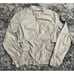 Ruff Hewn Beige Jacket Full Zip Womens Size L Cargo Army