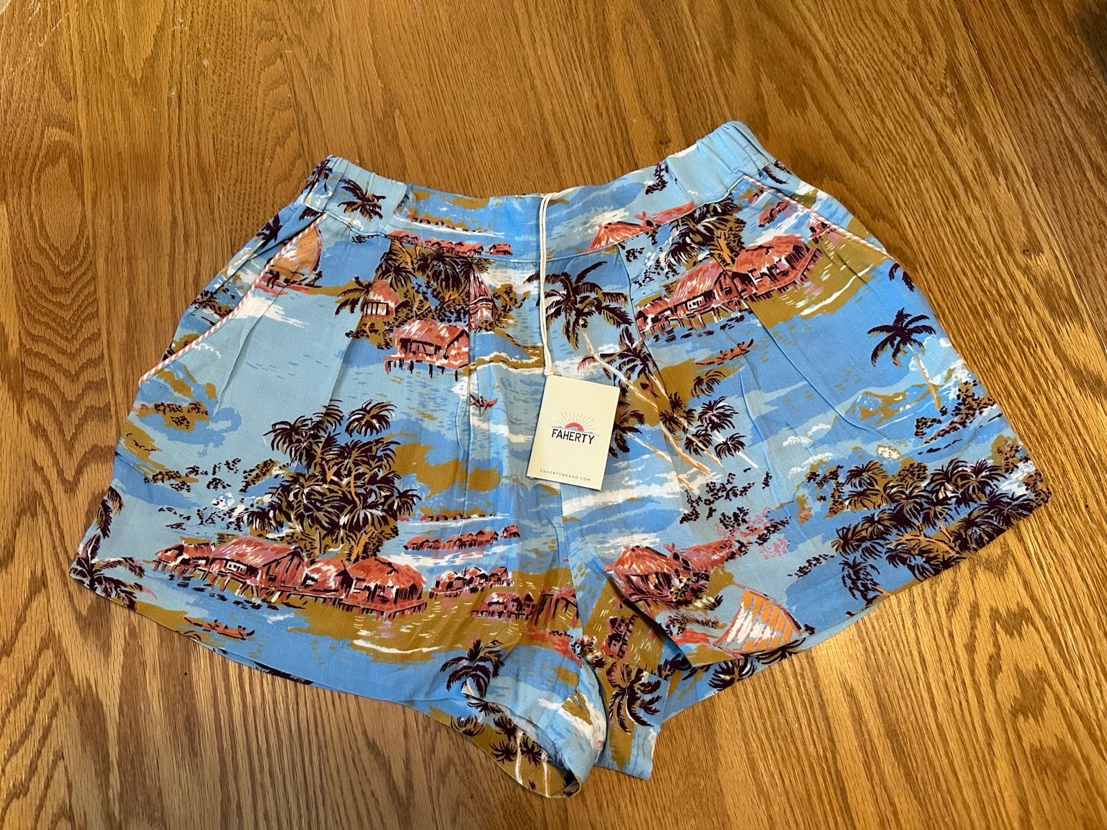 NWT Faherty Maui Short Higgins Hawaiian Size XS
