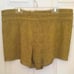 100% Lamb Leather Laser Cut Shorts