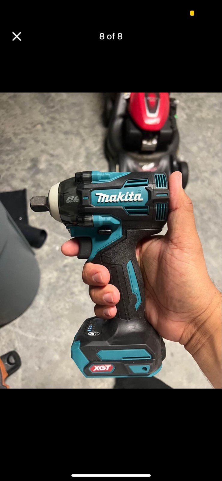 Makita impact wrench 1/2 XGT 40
