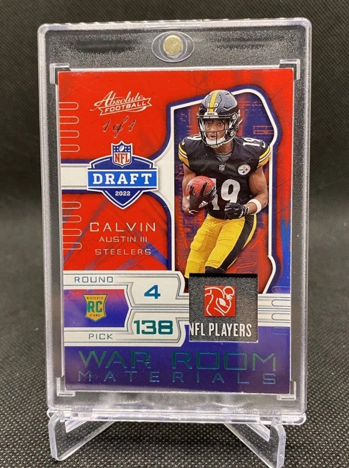 Calvin Austin lll Steelers 1/1 absolute 2022