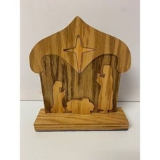Wood Nativity Puzzle Christmas Decoration Wood Things by Beckel