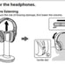 Sony WH-RF400 Wireless Over-Ear Home Theater Headphones (Black) (E2897)