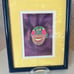 Vintage 1995 silk fabric art Ode to the Austrian framed signed Jane Murray Lewis