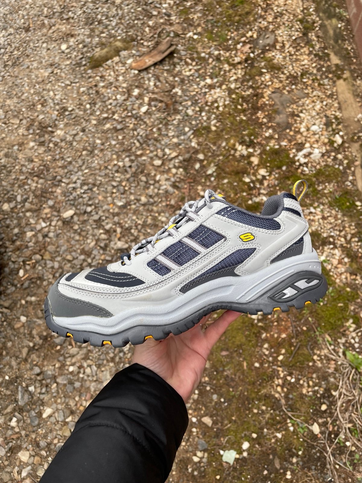 Skechers Work Steel Toe Safety Shoes Size 9