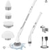 Electric Spin Scrubber Cordless Spin Scrubber with 4 brushes