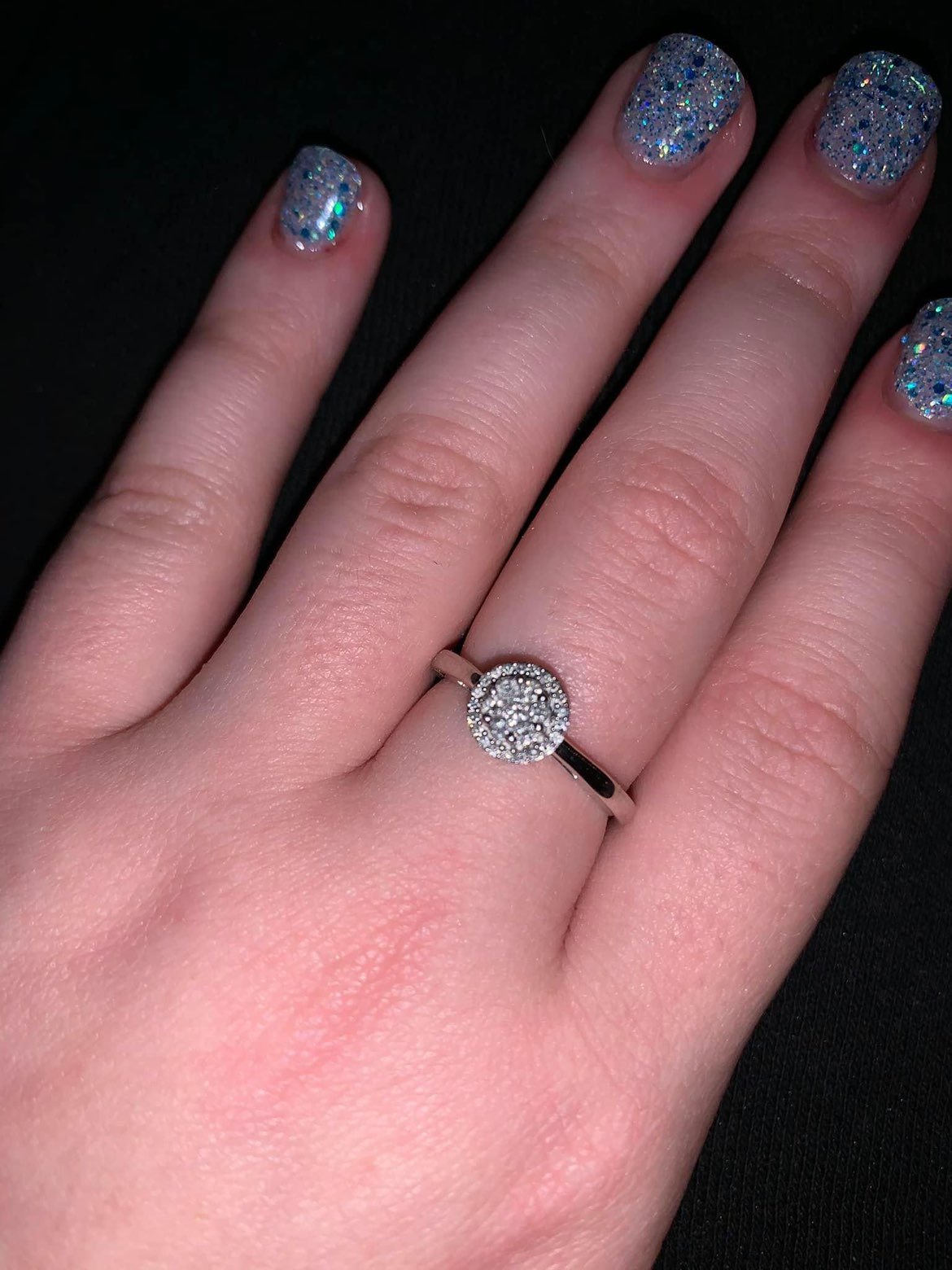 Size 8 Diamond Ring