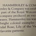 Hammersley Tea Cup & Saucer