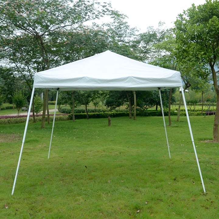10' x 10' Easy Pop-Up Tent - White