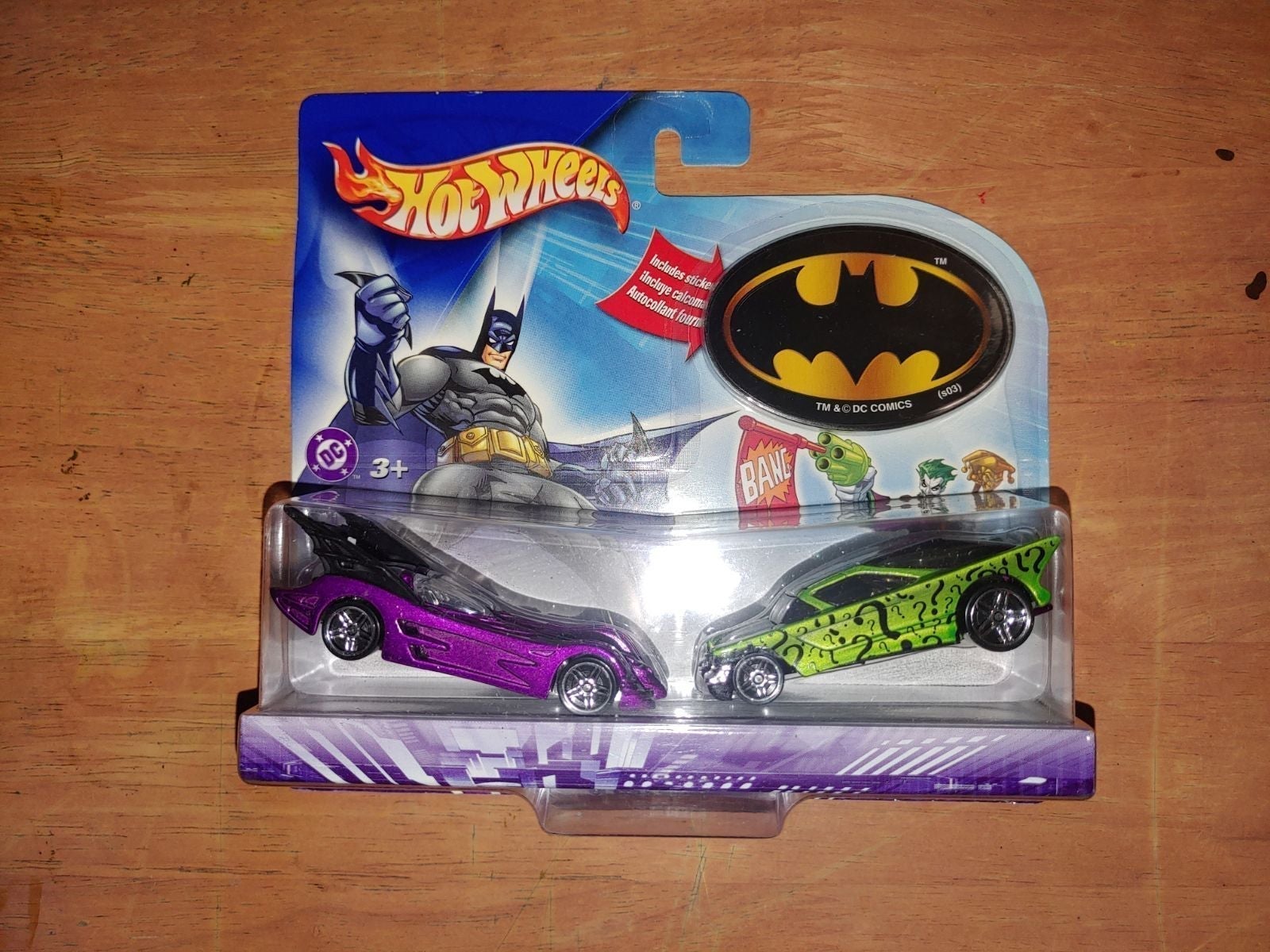 Hot Wheels Batman Bane Set