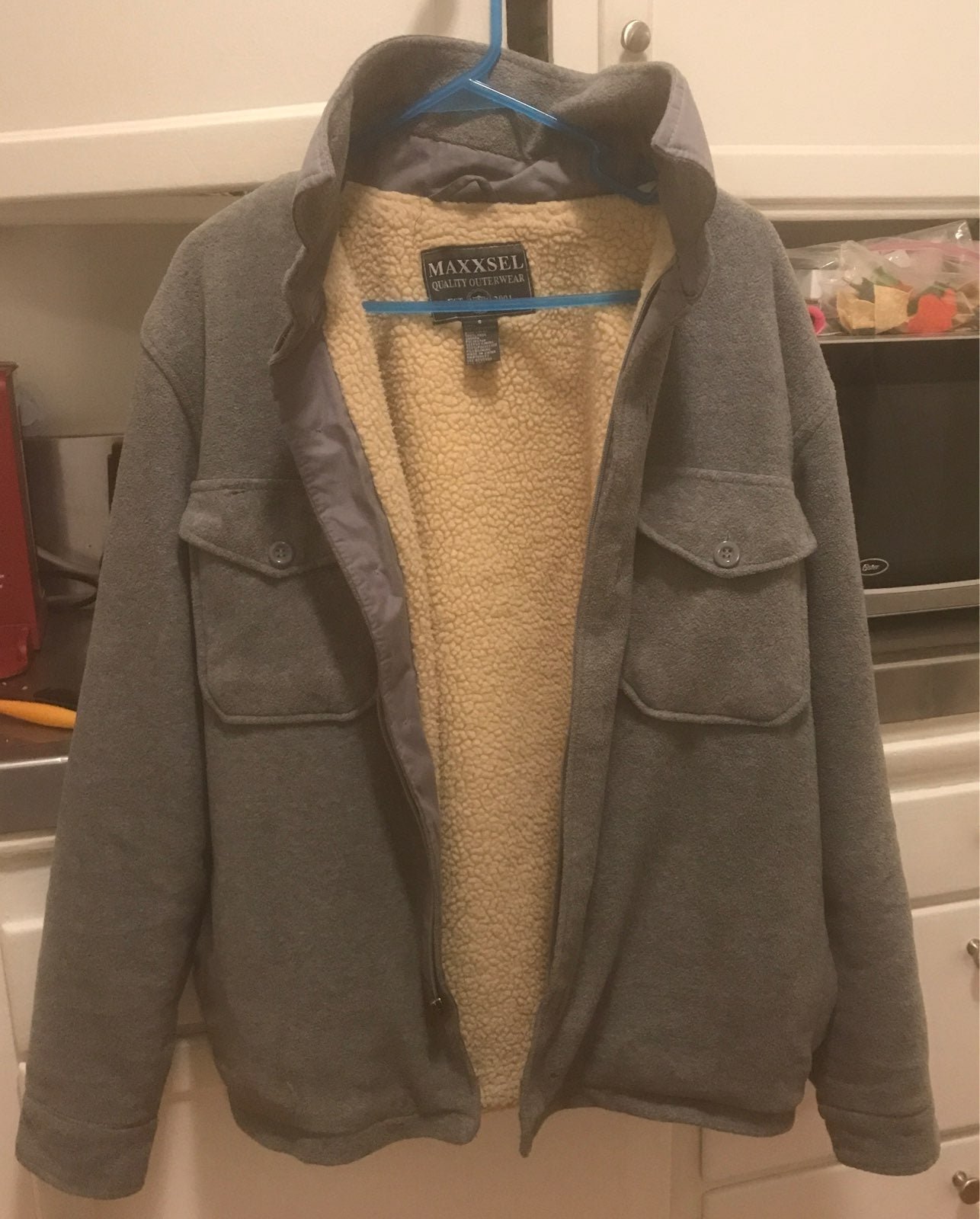 Men's small Maxxsel zip and button up jacket