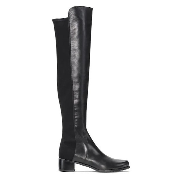 Stuart Weitzman Reserve Boot Black Size 7