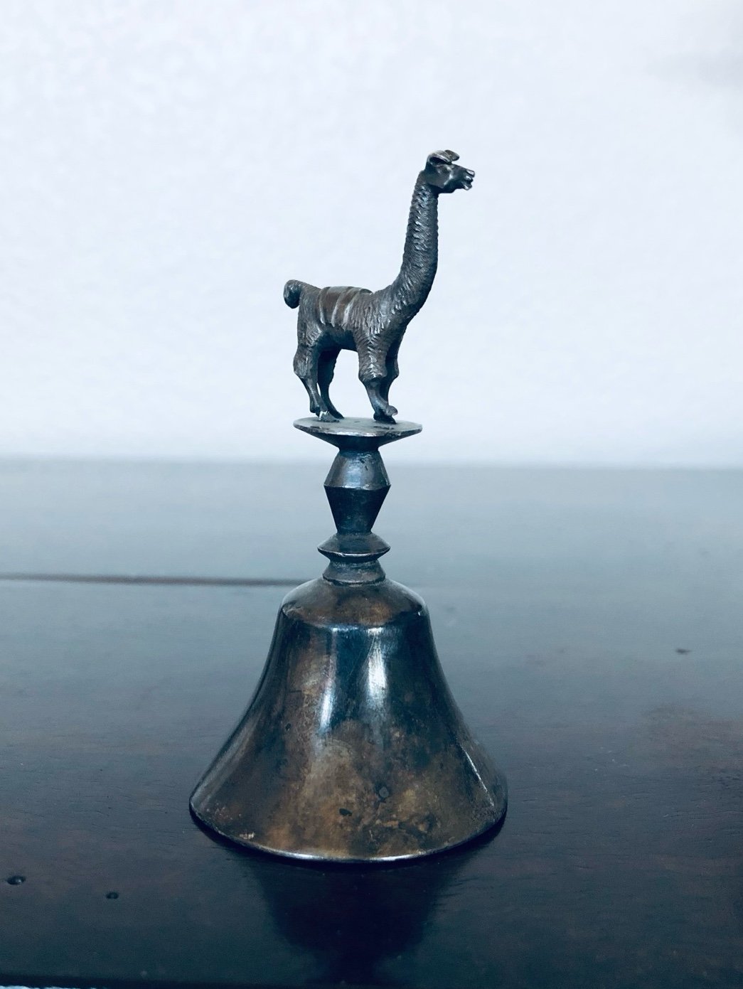 Vintage 925 Sterling Silver Llama Alpaca Bell
