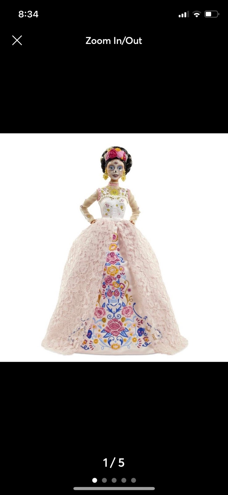 Dia De Los Muertos Barbie