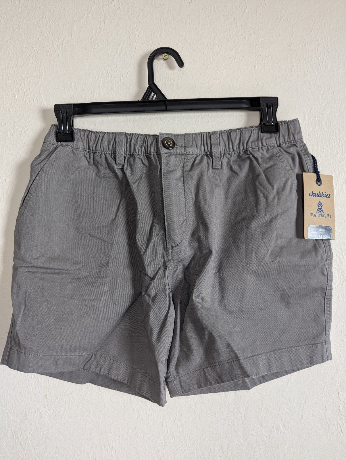 NWT Chubbies The Silver Linings 5.5” Twill Shorts Men's Size L