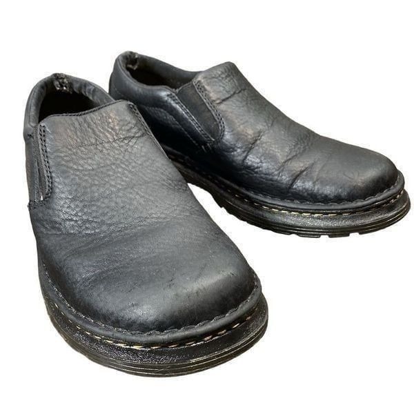 Dr. Martens | Boyle Robson AW004 Black Casual Leather Slip On Shoes Loafers US M
