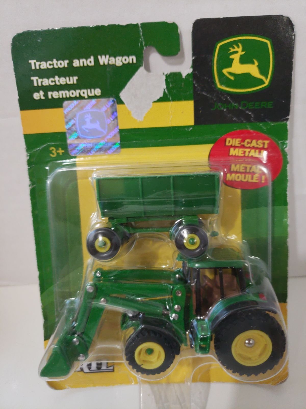 Tracker and Wagon, Die-Cast Metal!