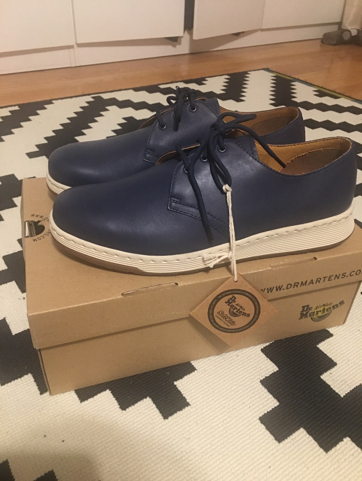 Dr Martens Navy Airwair Comfort Shoes 11