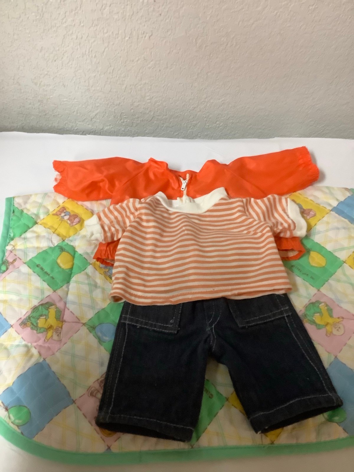 Vintage Cabbage Patch Kids Jeans Shirt And Jacket Canada LTEE
