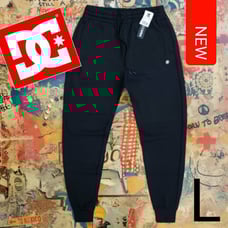 70 New DC SHOES Mens Fleece Joggers / Sweatpants! L