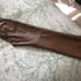 Leather womens pants