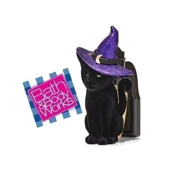 Bath & Body Works Halloween Witch Kitty Wallflower Holder