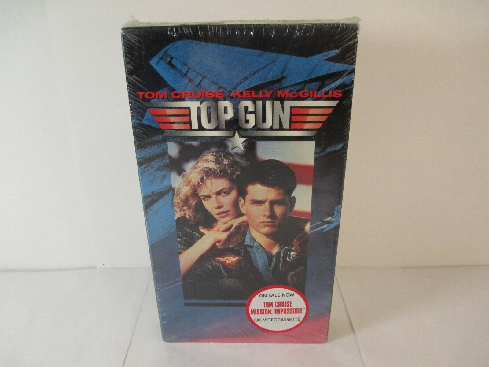 Top Gun (VHS, 1996) Tape - Factory Sealed New Tom Cruise