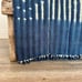 Vintage Tie Dye Indigo Mudcloth - African Ethnic Mud Cloth - Bohemian Shibori