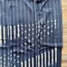 Vintage Tie Dye Indigo Mudcloth - African Ethnic Mud Cloth - Bohemian Shibori