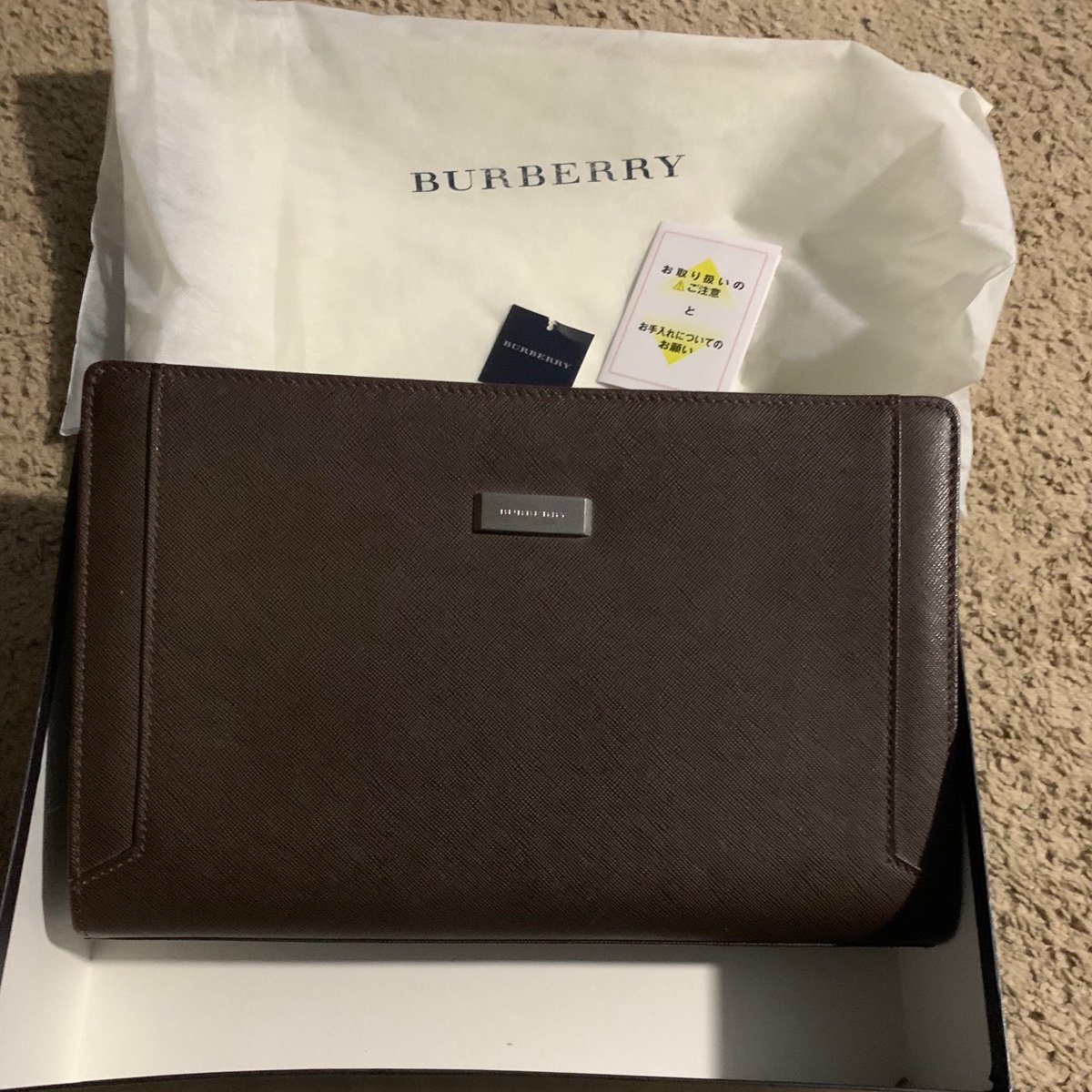 Mens Burberry Clutch Bag