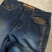Enyce Jeans Men’s 36x32 Stitch Zigzag Wide Leg Baggy Y2K Skater Hip Hop Pockets