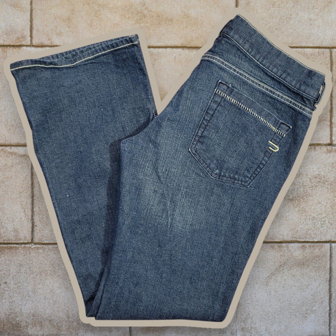 Diesel Industry Jeans Size 32 Blue Y2K Low Rise Made in Italy Cotton