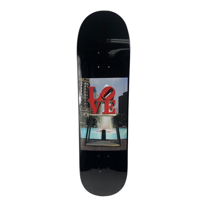 Love Park PA Skateboard deck 8.25