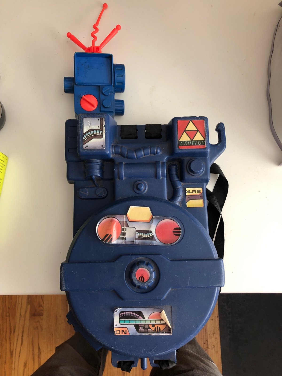 1984 Ghostbusters Backpack and Detector