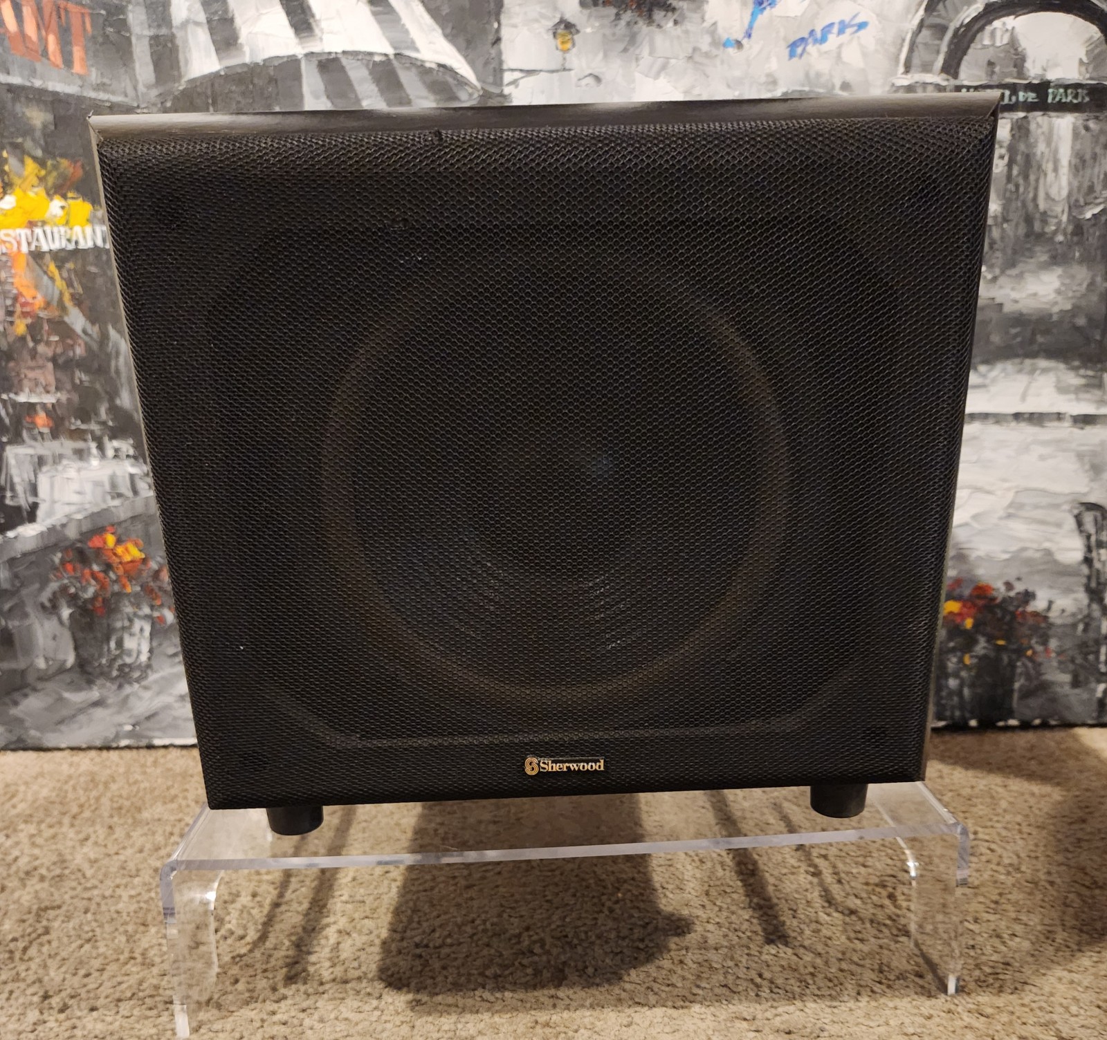 Vintage Sherwood SP-180W active subwoofer