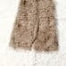 Theory Fox Fur Long Vest Gilet Hood