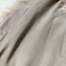 Theory Fox Fur Long Vest Gilet Hood