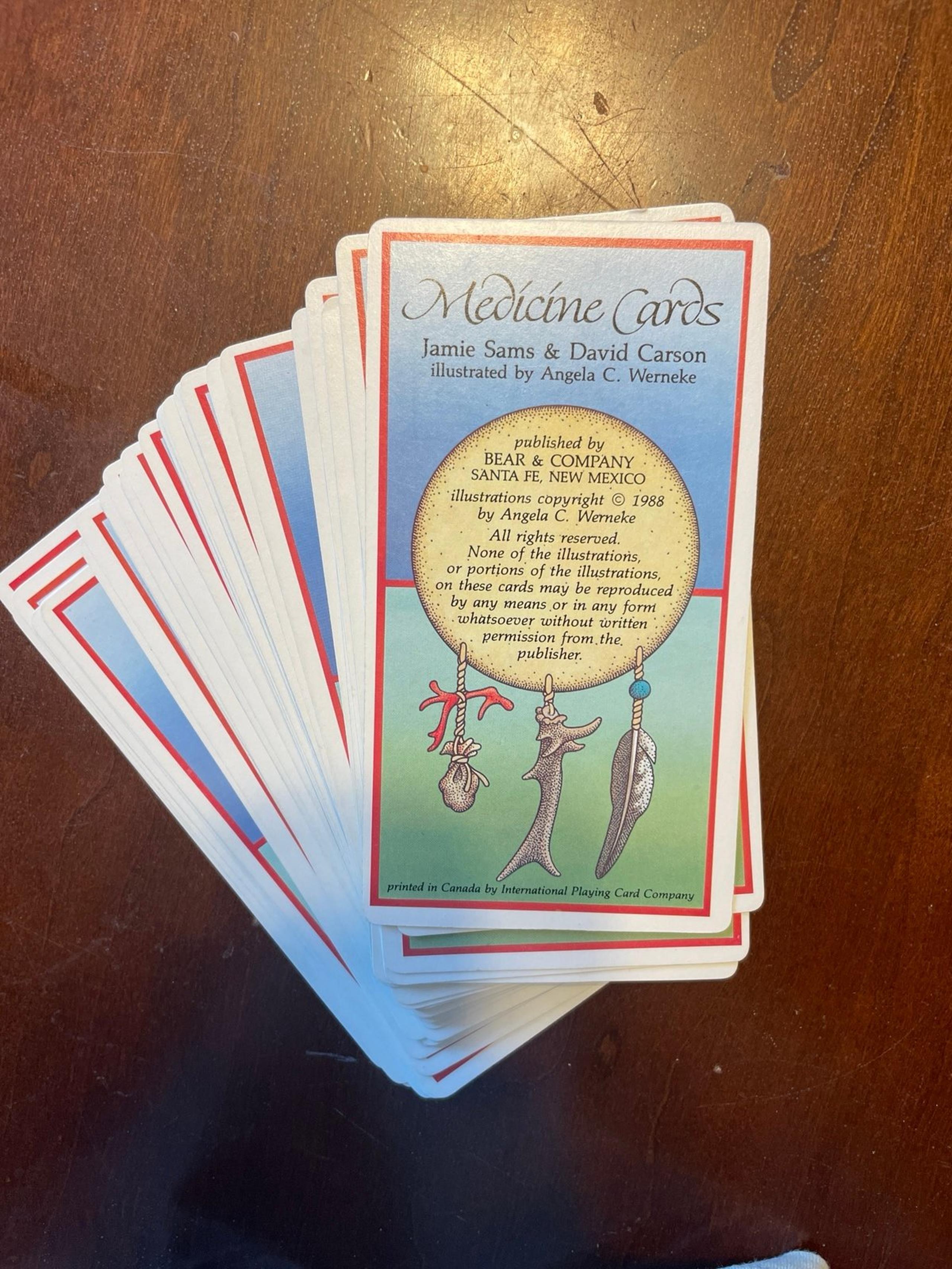 Vintage Native American Medicine Cards