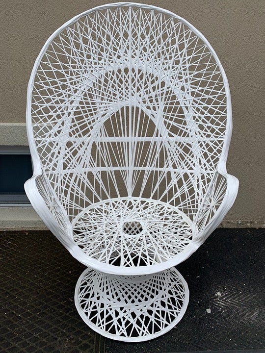 Metal Party Shower Chair