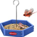 Kingsyard Platform Bird Feeder for Outdoor Hanging - Rugged Recycled Plastic Wil