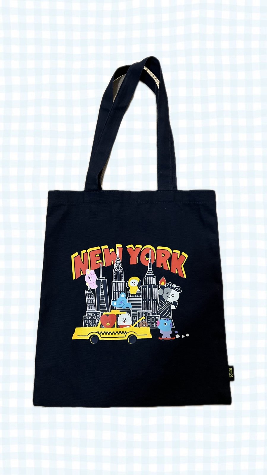 BT21 バッグ 2色あり（R095）（ブルー）