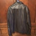 Leather coat