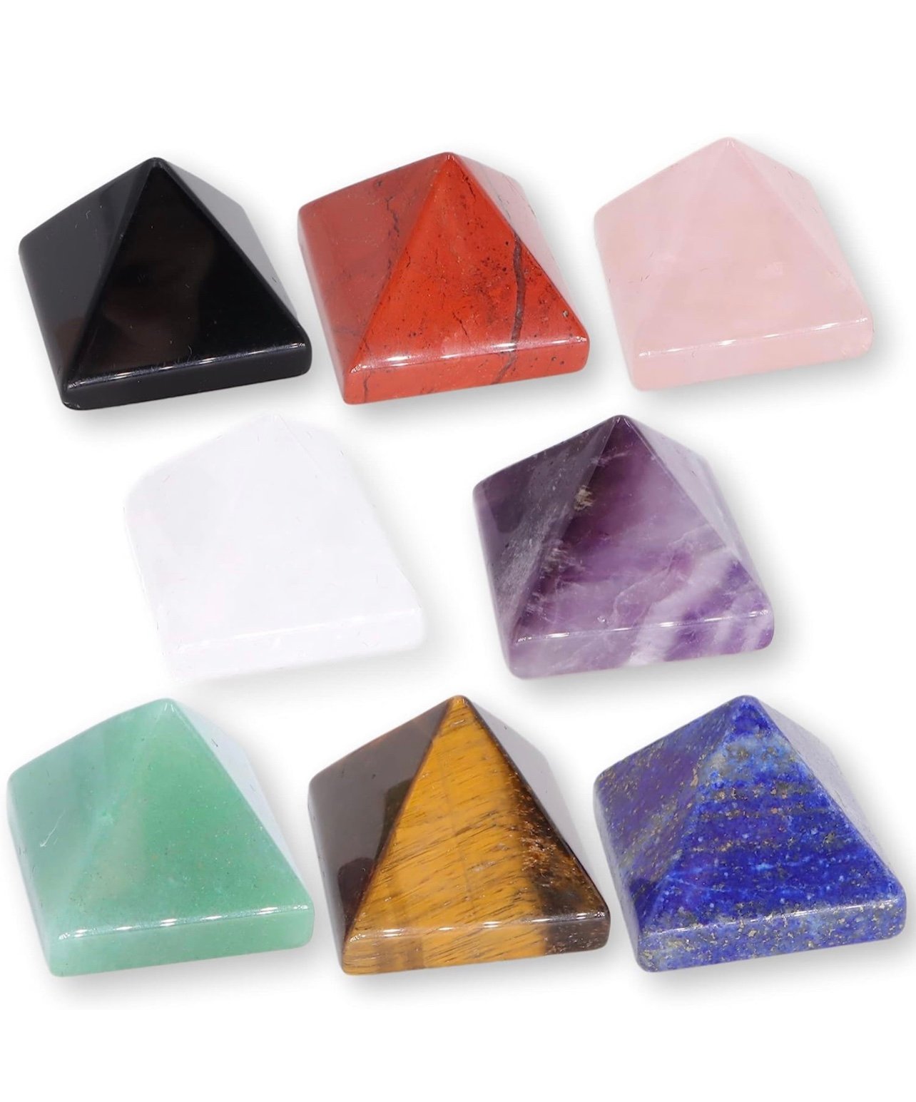 Set of 8 stones