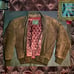Women's Retro SUEDE Jacket-VTG+Pristine PACIFIC CLUB sm HIGH QUALITY SEWN ARGYLE