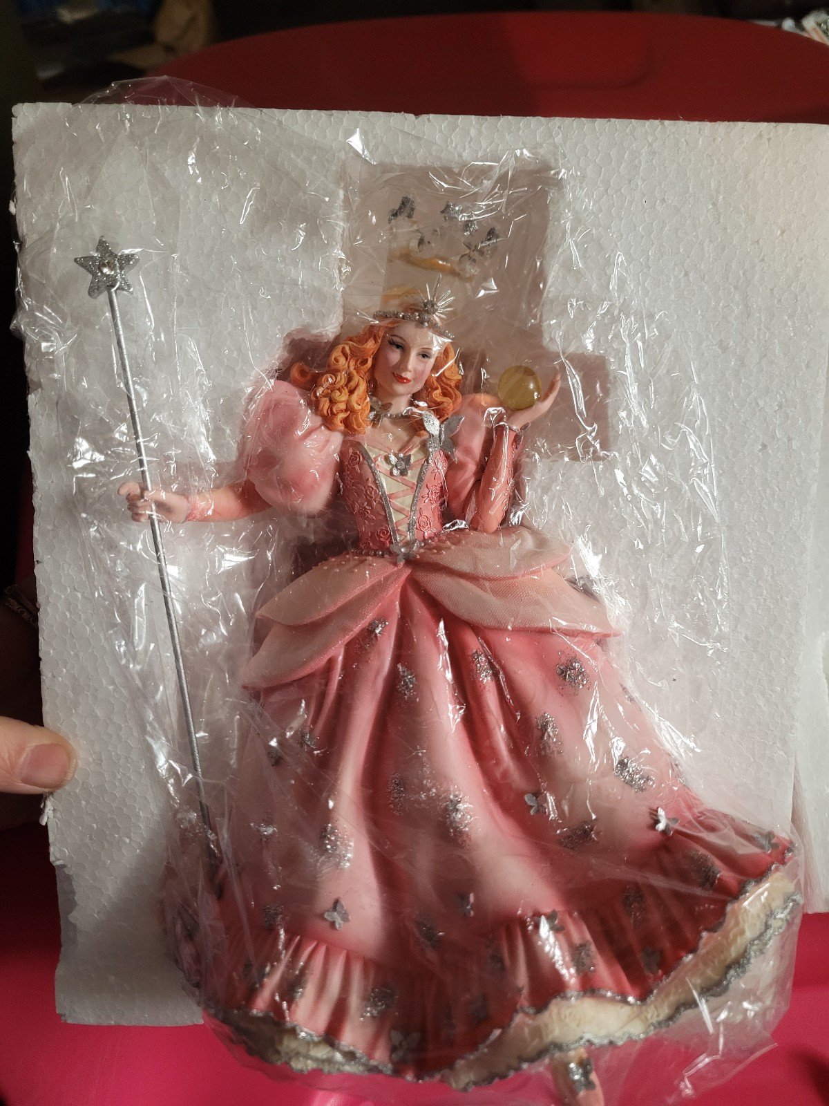 glinda the good witch enesco couture de force figurine wizard of oz 2014